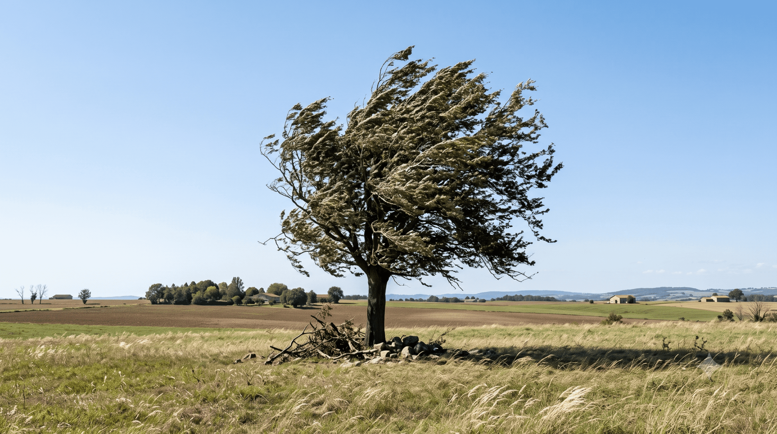 Vent d&rsquo;Autan et arbres : comment protéger vos arbres ?